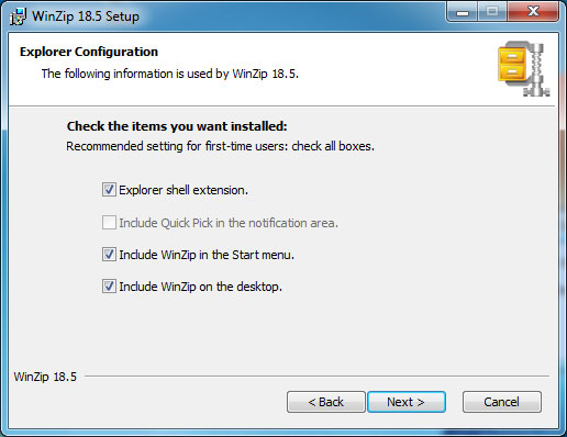 Cómo instalar WinZip