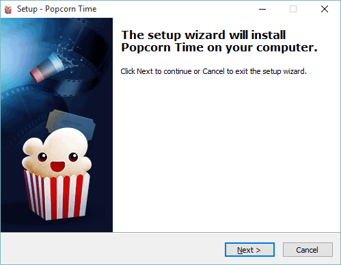 Instalación PopCorn Time