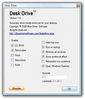 Desk Drive 64 bits