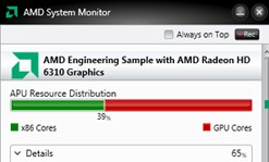 AMD System Monitor
