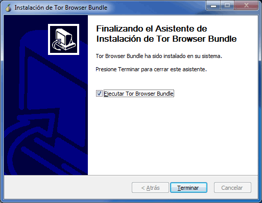 Instalación Tor Browser