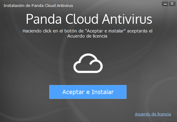 Instalación Panda Cloud Antivirus