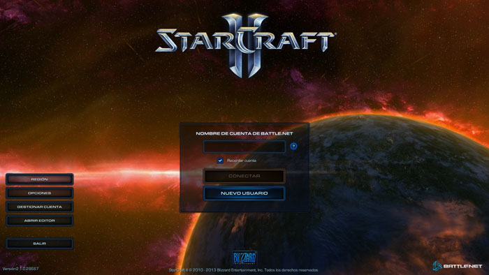 Instalación Starcraft II