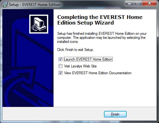 Instalación Everest Home Edition