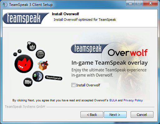 Instalación TeamSpeak