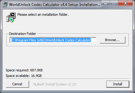 Cómo instalar WorldUnlock Calculator