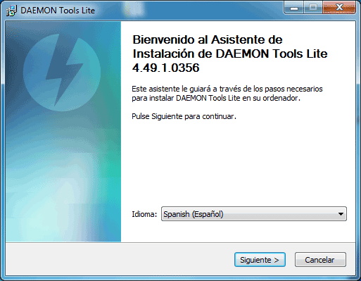 Cómo instalar Daemon Tools