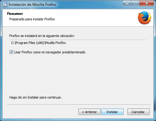 Cómo instalar Mozilla Firefox