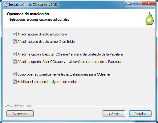 Cómo instalar y configurar CCleaner