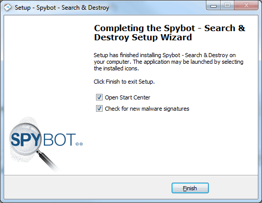 Cómo instalar SpyBot